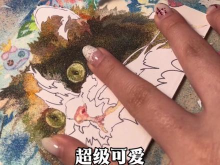 #绘画过程 #宠物 #手工DIY #碎碎念 #绘画