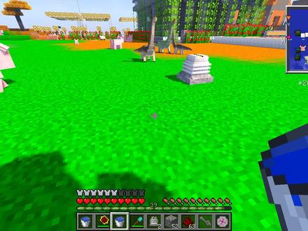 #我的世界 #游戏 给腕龙做个饮水池,再去制作3个副栉龙蛋