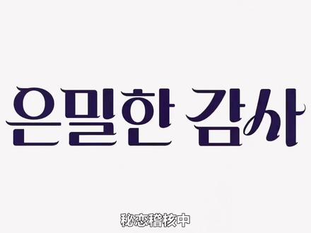 #韩剧#最新韩剧《隐秘的监察》第十二集