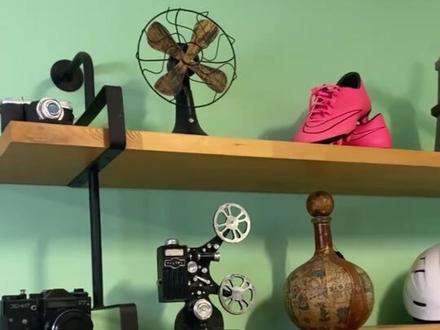 楼梯踏步榆木指接板效果很自然 #装修 #楼梯