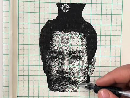 第4集|刘备上线 #三国演义 #刘备 #手绘 #美术生 #绘画