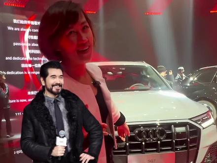 费翔配奥迪SQ7,迷人的皱纹更接得住V8锐气#奥迪SQ7