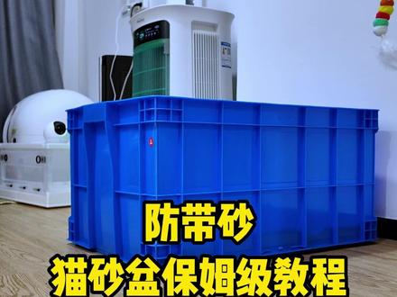 防带砂猫砂盆保姆级自制教程#猫砂盆#养猫人#养猫经验分享