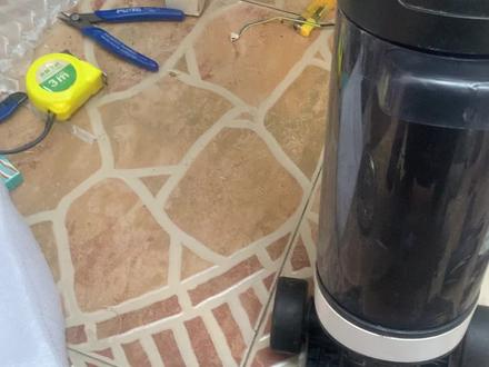 添可芙万洗地机,清水桶报警,不出水