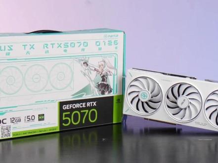 二次元颜值天花板 华硕 RTX 5070 #华硕天选 #RTX #50系显卡 #装机