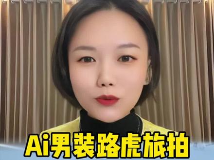 太喜欢这个调调了😆自由的感觉!男装路虎旅拍模板,又裤又飒……#Ai #Ai教程#Ai服装#Ai男装#Ai动图