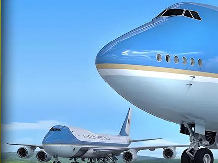 史上最贵波音747,被称为"空中白宫",世界上最安全的飞机#空军一号 #波音747飞机