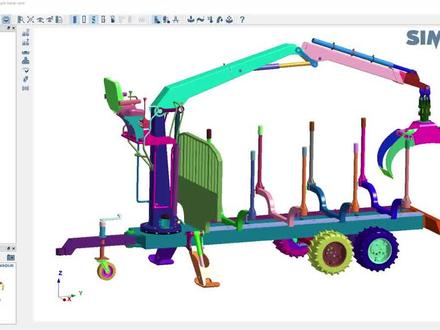 Simsolid大型装配体快速振动分析#simsolid #装配体 #有限元 #仿真 #ansys