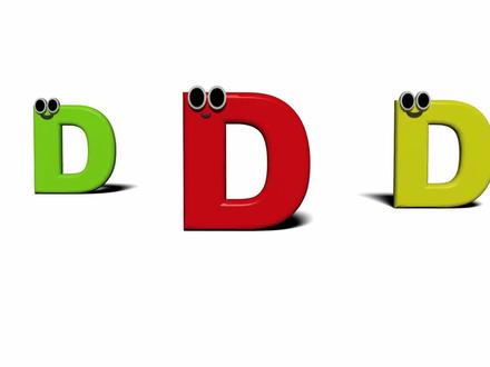 #英文字母#Letter Dd