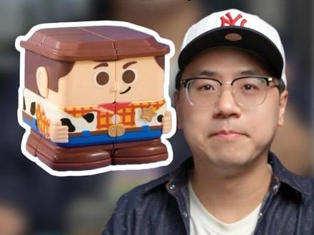 泡泡玛特 胡迪魔方WOODY!简单易懂的教程!POPCUBE! #泡泡玛特 #popmart #皮克斯 #迪士尼