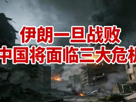 你还觉得跟自己没关系么? #中东局势 #美伊战争