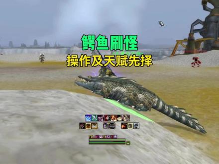 猎人用鳄鱼刷怪操作级天赋选择 #魔兽世界巫妖王之怒怀旧服 #魔兽世界