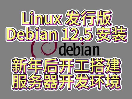 Linux 发行版 Debian12.5安装 #电脑技巧 #电脑知识 #c语言 #编程入门 #编程 #计算机