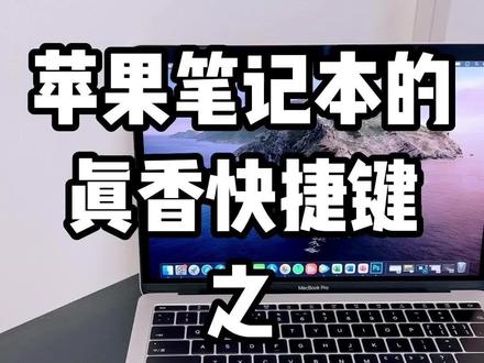 苹果笔记本快捷键之隐藏dock栏#笔记本电脑 #macbookpro #数码科技@Apple