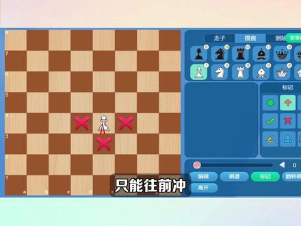 一个视频教会你走国际象棋 #国际象棋 #国际象棋入门