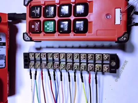 单梁行车电动葫芦控制器接线方法