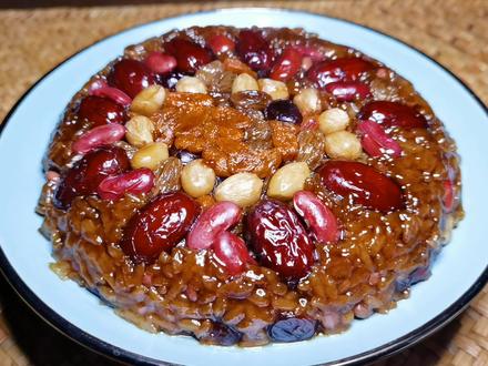 年夜饭之八宝饭,团团圆圆,甜甜蜜蜜,多加一个步骤香甜软糯不夹生#美食趣胃计划 #2020美食回忆杀#年夜饭