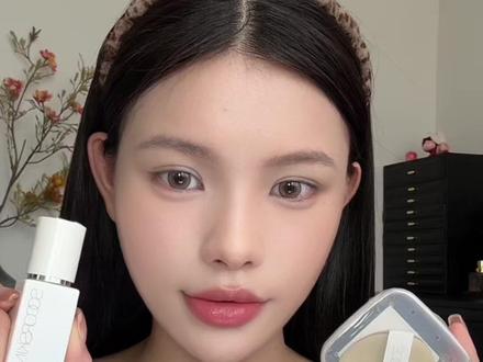 想要清透干净奶油妆效底妆的,粉底液一定要选对!#底妆 #粉底液 #防水防汗不脱妆 #修可芙粉底液