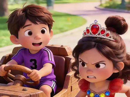 小男孩小女孩的坦克大比拼。#搞笑视频 #儿童搞笑动画 #创作者中心 #创作灵感 #玩具坦克