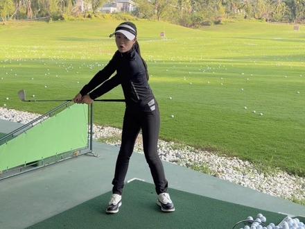 一招练习拥有完美上杆,跟练版 #高尔夫 #高尔夫挥杆 #上杆 #上杆练习 #韩国KGF职业教练王婷