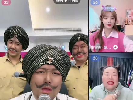 #豪哥哥/兔子牙/钟哥过场多/蒋胖胖#直播录屏