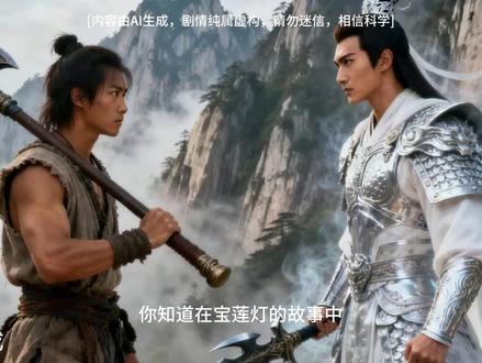 二郎神杨戬根本不是反派,竟是三界最大布局者 #二郎神 #杨戬 #宝莲灯 #神话故事