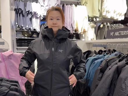 🇨🇦 Arc’teryx 始祖鸟女士Beta SLJacket贝塔轻量夹克,身高165,体重154斤,试穿M码效果#始祖鸟 #arcteryx #代购 #始祖鸟硬壳 #始祖鸟女孩