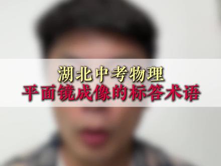 湖北中考物理实验题标答话术(平面镜成像规律)#湖北中考#初三物理#中考实验