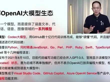 第9集 | 编程大模型:Codex大模型#ai #人工智能 #chatgpt