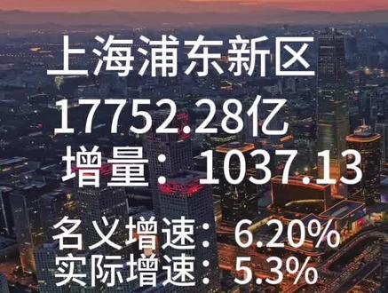两个中国最强区已出炉,上海浦东新区和北京市海淀区