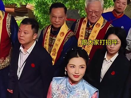 绶带当速呈,不敢有违礼数不能跟妈祖开玩笑呀#刘涛#妈祖 #妈祖诞辰1066周年 #妈祖文化
