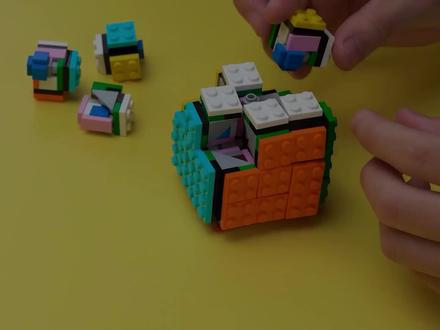 用乐高自创解压玩具! #万物皆可乐高积木