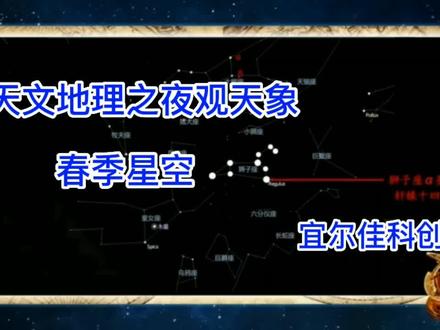 天文地理之夜观天象:春季星空
