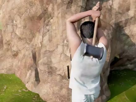 现实版的愚公移山。 #奇闻趣事 #愚公移山