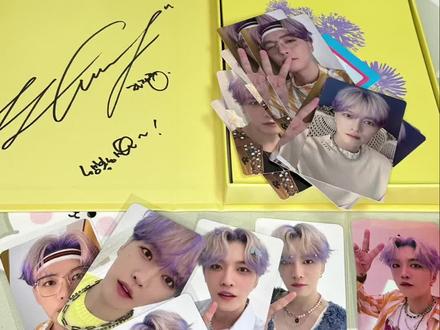 当自担祝我要幸福…………亲签专辑开箱!!🤤#kpop #开箱 #小卡 #金在中 #拆专