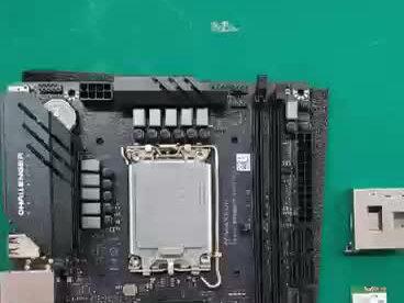 铭瑄H610itx主板wifi模块安装方法