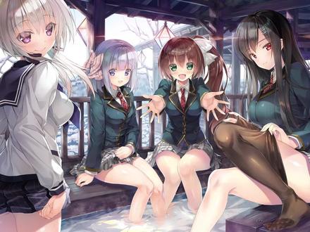 见习恋人1&2 CG图
#galgame