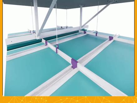 固定式挡烟垂壁的施工工艺#建筑 #施工工艺 #revit