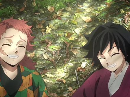 自那一天起,义勇失去了一切#富冈义勇#锖兔#腾讯动漫