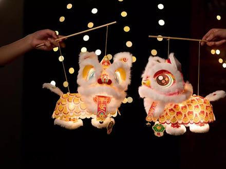 欢喜醒狮步骤视频来啦~#醒狮灯笼 #步骤视频 #新年手工 #新年礼物