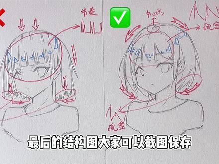 短发画法来了#绘画过程 #画 #绘画 #画画