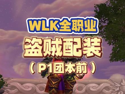 盗贼篇:WLK全职业P1团本前配装,毒伤需要堆命中,2T6有奇效 #魔兽怀旧服 #魔兽世界 #WLK