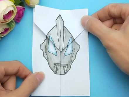 一款手绘捷德奥特曼变异搞笑卡通画,快速变换长相,好玩又惊喜