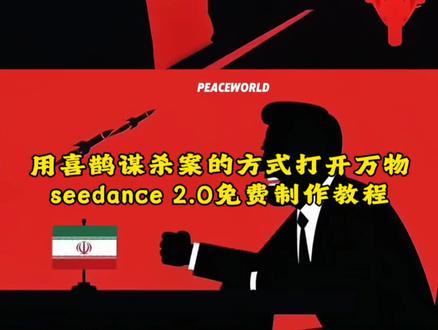 喜鹊谋杀案剪辑教程来了,喜鹊谋杀案妇女节,喜鹊谋杀案剪辑妇女节,喜鹊谋杀案剪辑教程ai,喜鹊谋杀案ai,喜鹊谋杀案剪辑ai指令教程 喜鹊谋杀案 喜鹊谋杀案片头 喜鹊谋杀案是什么 喜鹊谋杀案剪辑 喜鹊谋杀案片头教程 喜鹊谋杀案片头原版 用喜鹊谋杀案方式打开万物 喜鹊谋杀案bgm 喜鹊谋杀案片头原片 喜鹊谋杀案转场 女神节 喜鹊谋杀案讲了什么 三八妇女节是为了纪念什么 国际劳动妇女节 今天妇女节 喜鹊谋杀案风格 喜鹊谋杀案风格剪辑 喜鹊谋杀案风格ai怎么做 喜鹊谋杀案风格提示词 喜鹊谋杀案创意剪辑 妇女节图片 妇女节图片素材 妇女节文案
#由小云雀seedance2.0制作 #小云雀AI #小云雀爆款马上成片 #小云雀seedance#芯有云雀创作飞跃