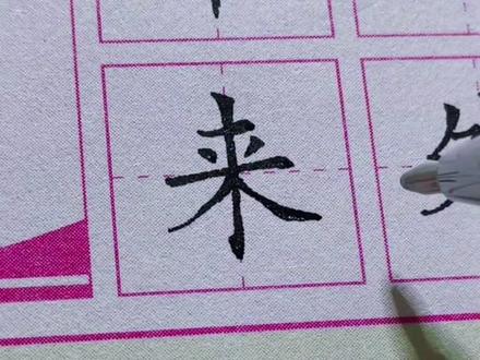 中性笔楷书 《大林寺桃花》#楷书