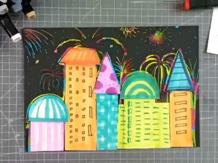 #随手画 #创意美术 #儿童画分享 #少儿创意绘画
数学图形新年粘贴画😄😄
有需要领走吧