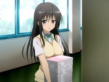 【To LOVE】 众所周知风纪委员是最破坏风纪的,@古手川唯。