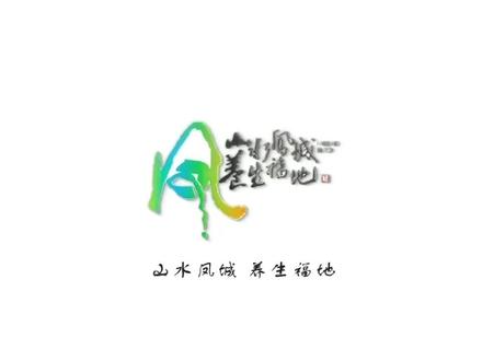 现在您看到的是:凤城文旅!#logo设计 #辽宁 #山水凤城养生福地