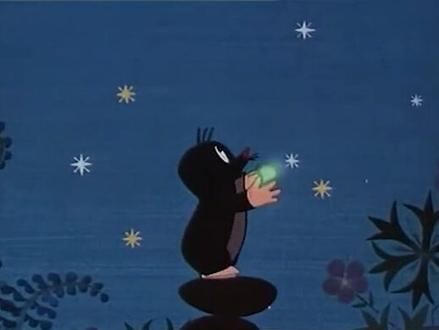 鼹鼠每一次的哭声都能让我心疼,但是看到它的愿望实现了,又为它开心。 #怀旧动画