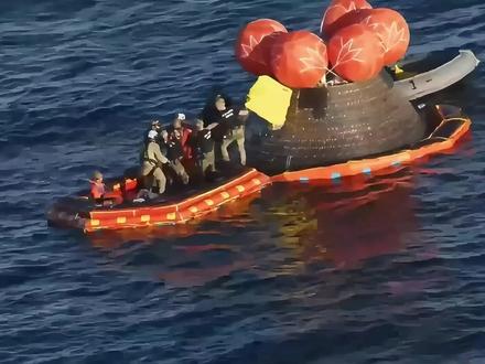 NASA载人绕月宇航员成功返回地球!一口气看完阿尔忒弥斯2号任务!#月球 #登月